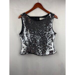 Papēll Boutique Evening Sequin Sleeveless Top PM